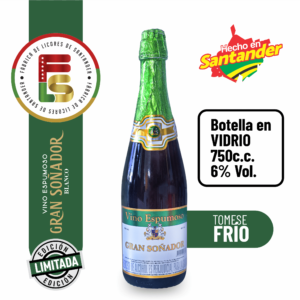 Vino espumoso edición limitada Blanco 750 cc